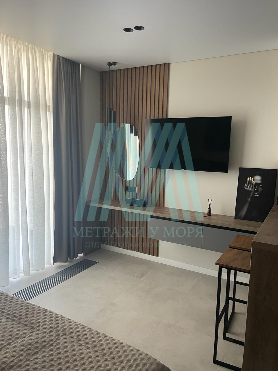 Апартаменты-студия, 39 м²