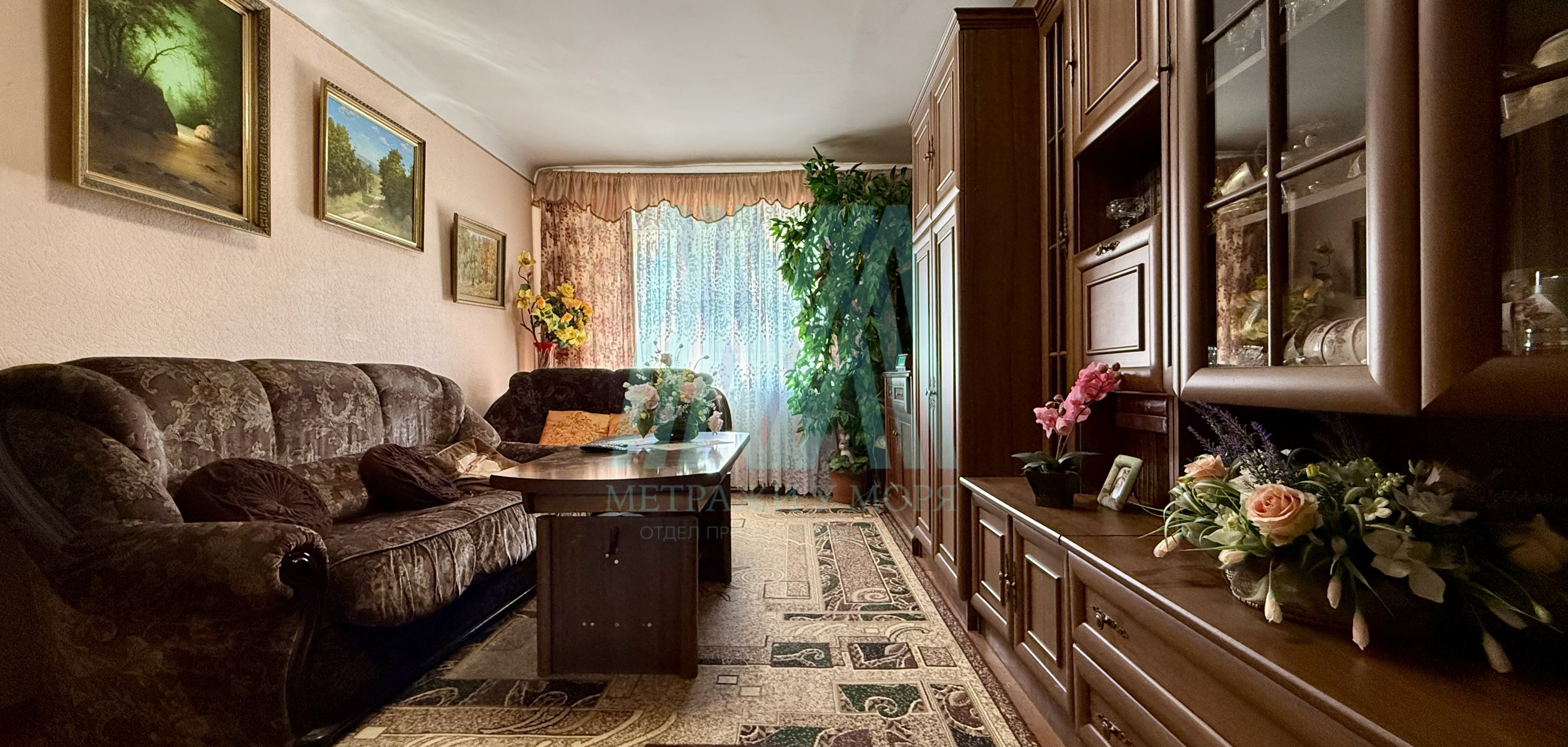 Двухкомнатная квартира в  городе Саки 43,9 м², 4/4 эт.