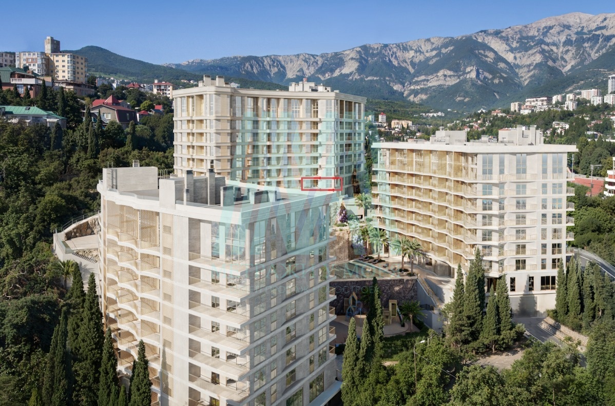 Продается студия, 50,64 м² в комплексе Майта евротрешка с видом на море