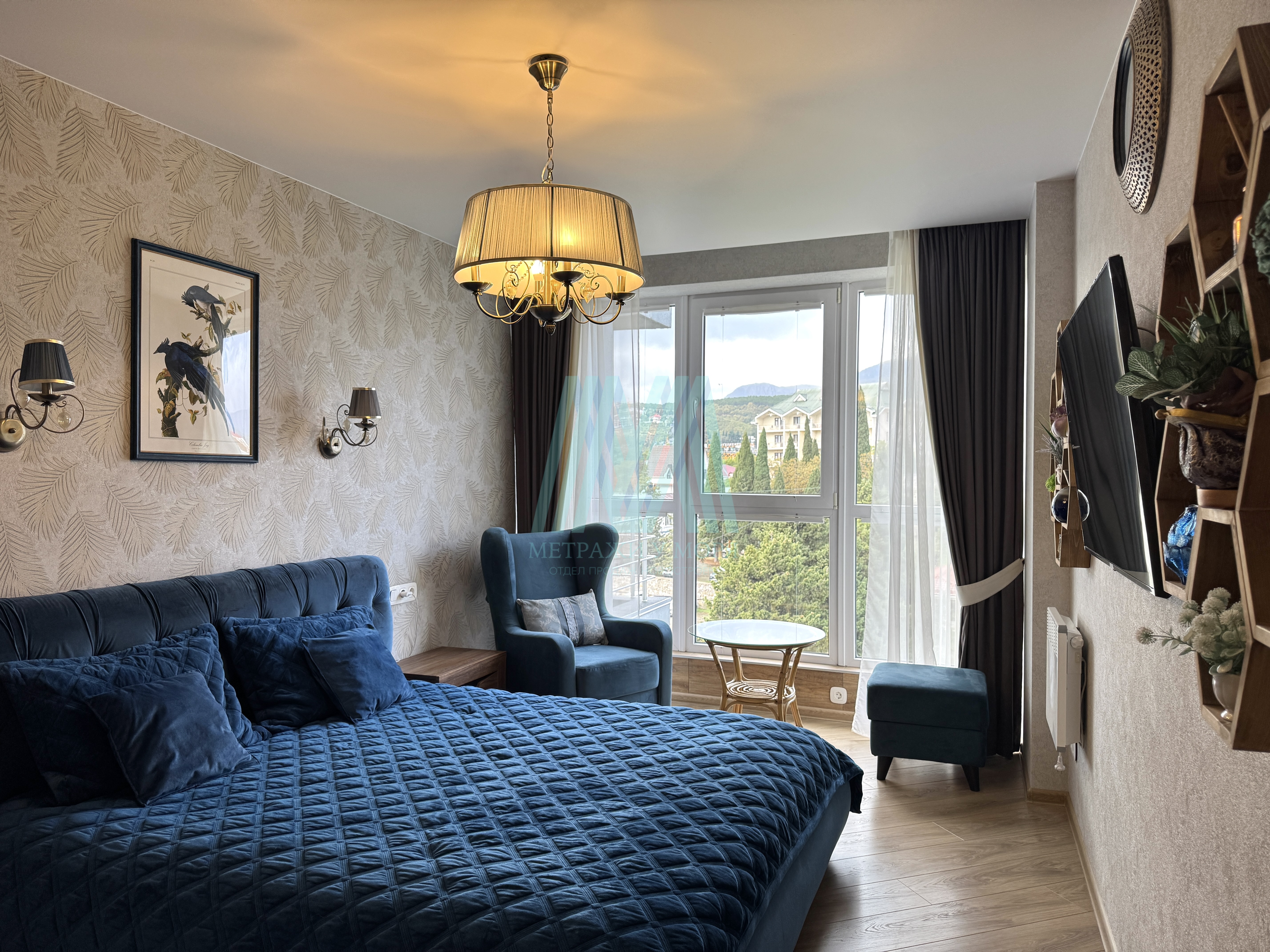 Однокомнатная квартира в клубном доме "Кутузовский" в городе Алушта 42,4 м², 7/14 эт.