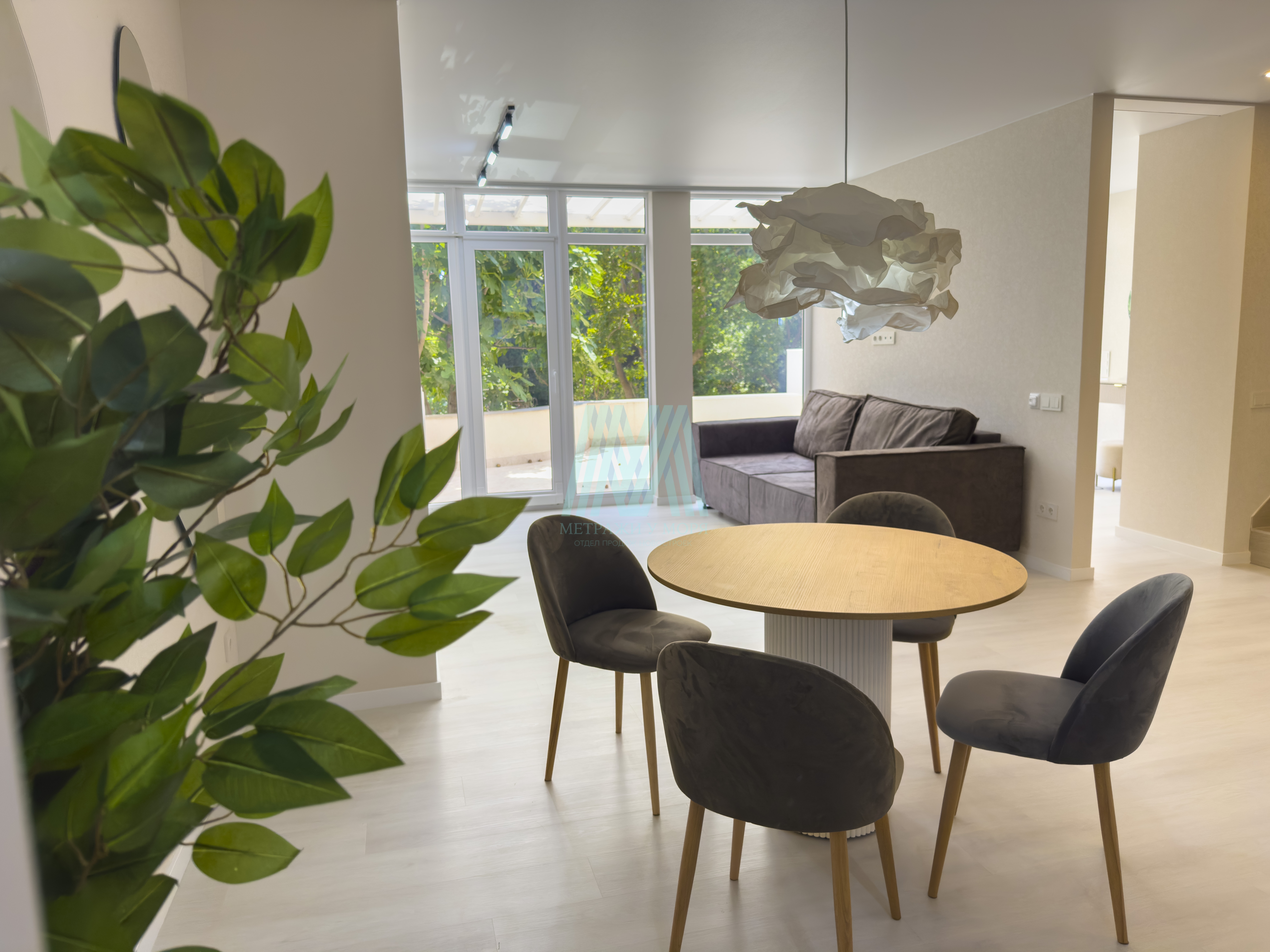 3-к апартаменты 1/13 этаж 171.8 кв, Партенит с отделкой