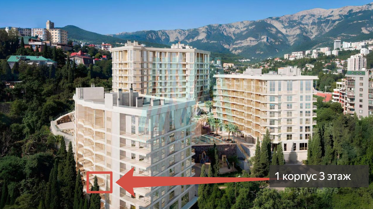 Продается апартамент студия, 33 м² в комплексе Майта 