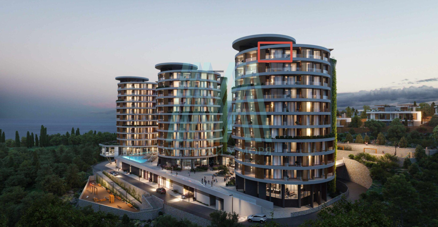 Продаются апартаменты в премиальном гостиничном комплексе апартаментов «Паруса мечты» 36,38 м2