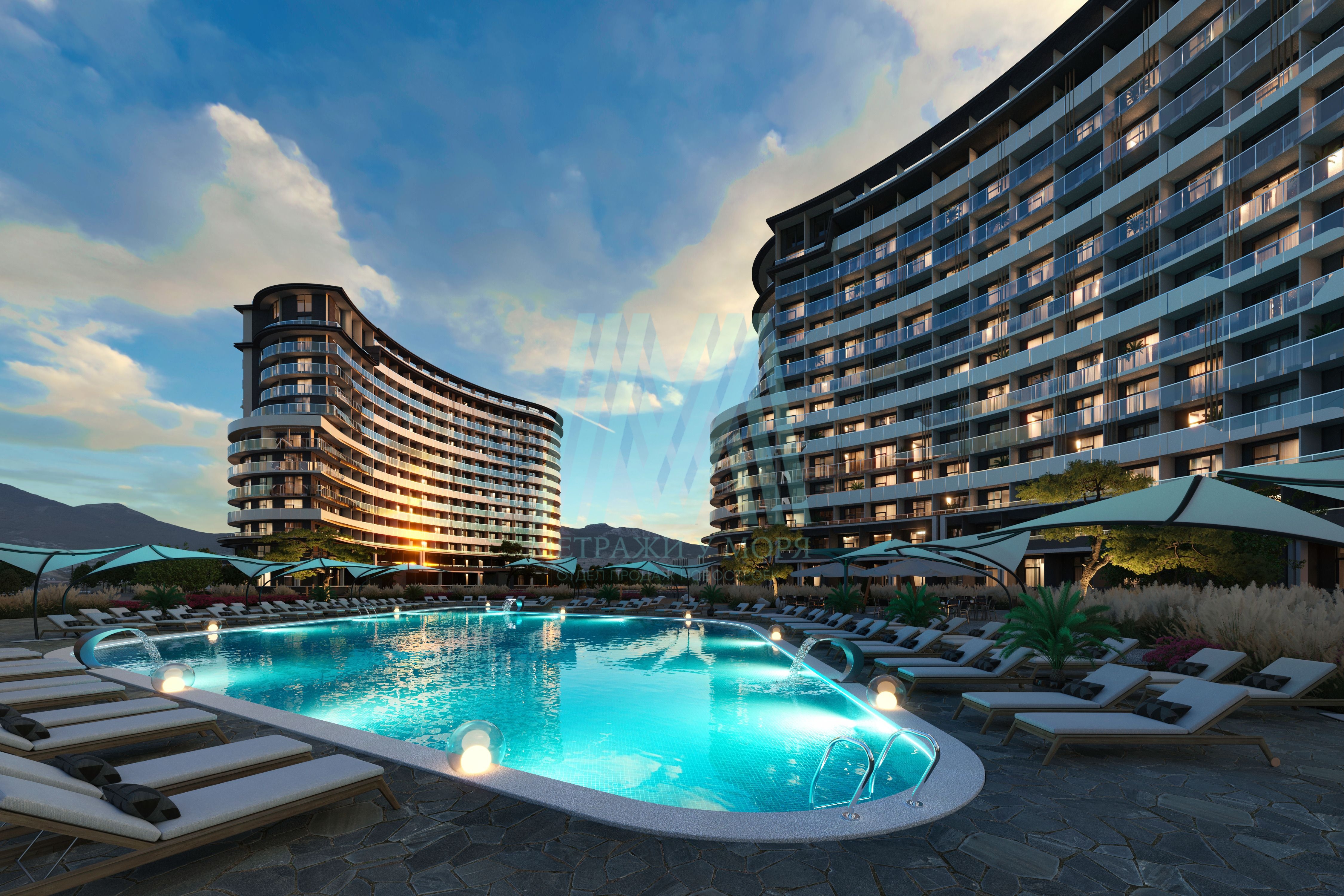 Апартаменты в комплексе Skysoul Resort , 39.28 кв.м.