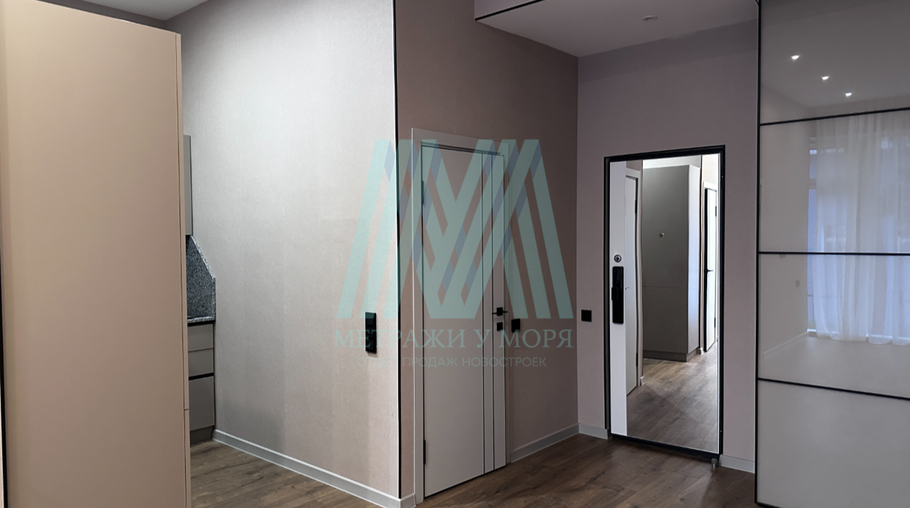 1-к апартамент в ЖК "Status House" 44 кв.м. 1/16 этаж